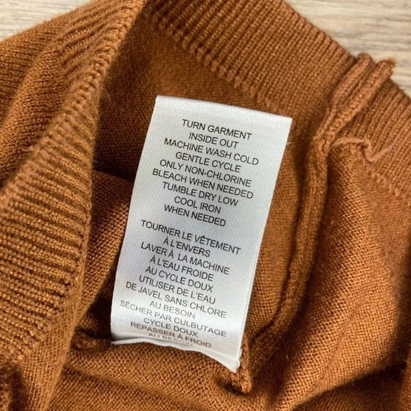 Truth by Republic  Knit Top / Sweater | Copper Brown | Size Large - Picture 5 of 6